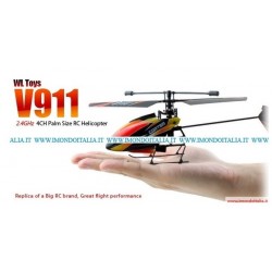 WLTOYS - V911  4 Canali 2.4 Ghz Monorotore