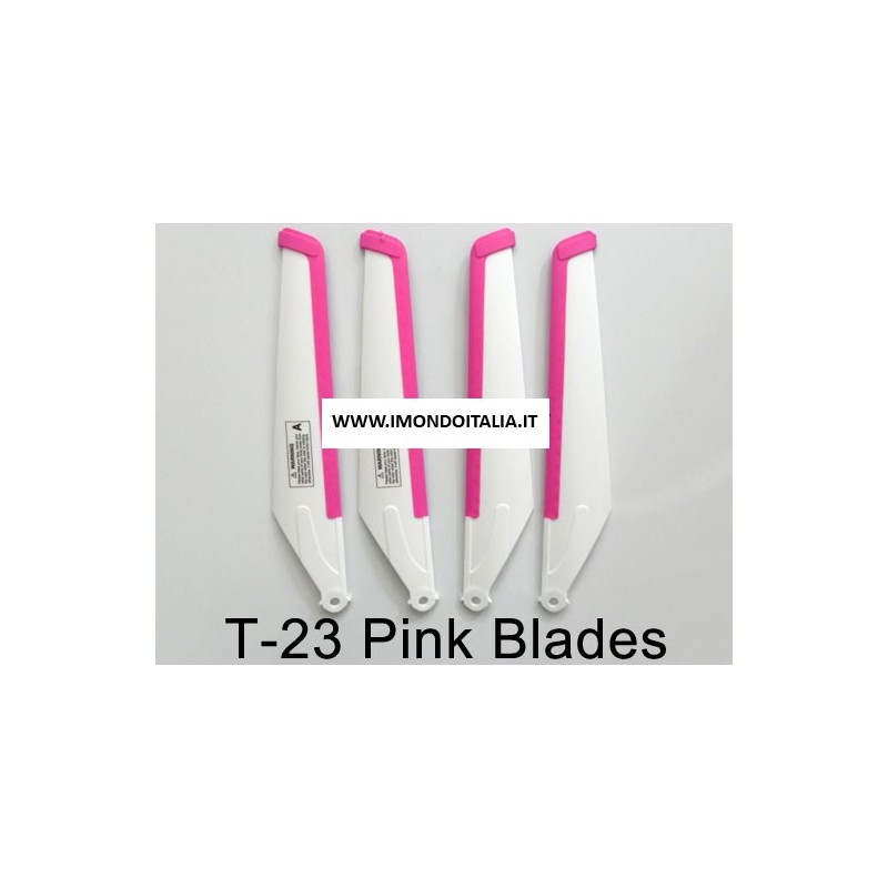 MJX T23-01 Main Blade Pink "  Pale Rotore Rosa  " di ricambio