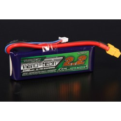 Batteria 2200mah 2S1P 20  ~  40C Lipo x  MJX F645  E  X 9053