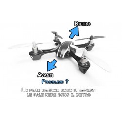 Quadricottero Mini Ufo Hubsan X107 X4 - 6 assi