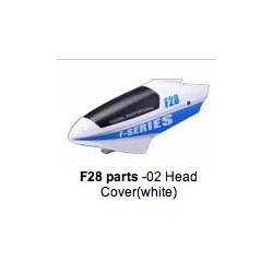 MJX F28 parts Canopy   Head Cover  (blue)