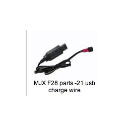 MJX F28 Parts -21 usb charge wire