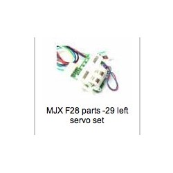 MJX F28 Parts -29 left servo set