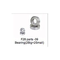 MJX F28 Parts -39 Bearing (2 Big + 2 Small)