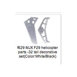 MJX F-series 2.4G F629 F29 Helicopter Parts head cover [Red]