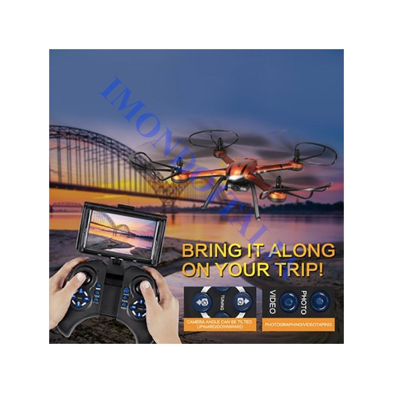 JJRC,  V686, FPV,  2.4G 4CH 6 Axis RC Quadcopter With 2MP Camera RTF