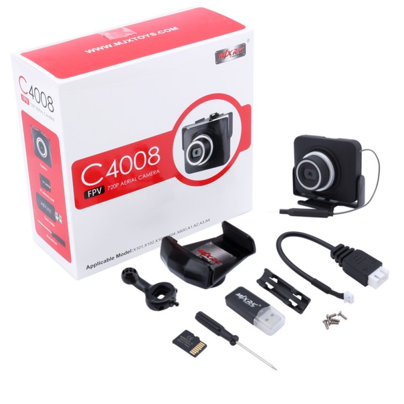 MJX C4008 FPV 720P Real-time TeleCamera Components Per MJX Quadcopter MJX C4008 FPV 720P Real-time TeleCamera Components Per MJX Quadcopter