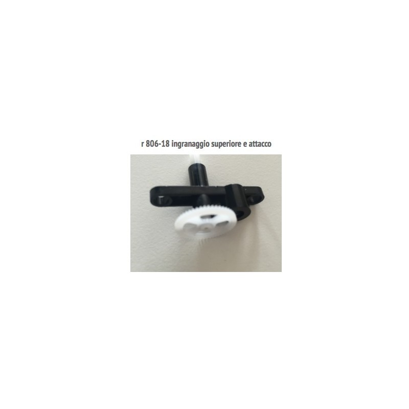RAYLINE, R806, RICAMBI, ingranaggio superiore e attacco RAYLINE, R806, RICAMBI, ingranaggio superiore e attacco