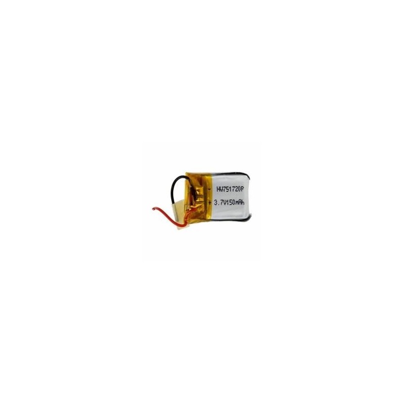 Batteria Lipo 1S 3.7V 150 mAh Batteria Lipo 1S 3.7V 150 mAh