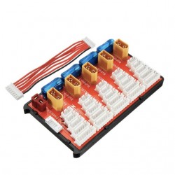 Caricatore 5 batterie 2-6S Lipo  XT60  Parallel charging board 