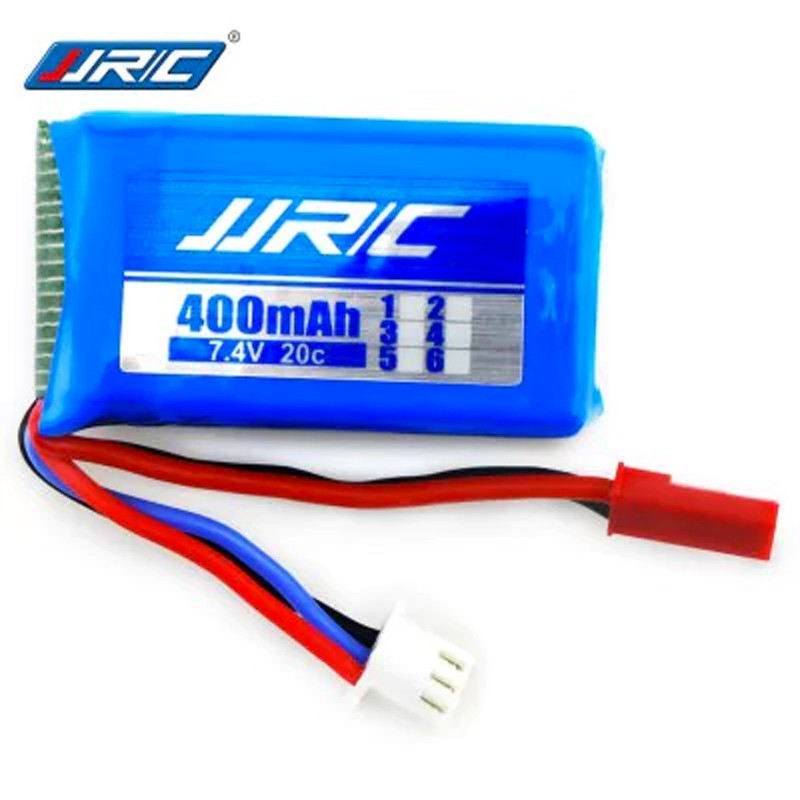 BATTERIA, 7.4V 400mAh 20C , JJRC H38 - 07