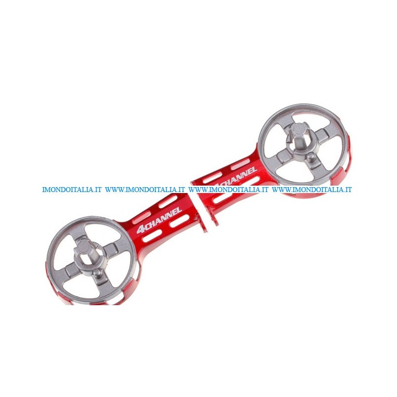 F103-02 Side Rotor Case (Red), Rc Helicopter, Elicottero Rc,  Ricambi