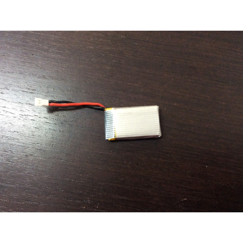 Batteria, Lipo, 1S, 1Cell, 3-7V, 850mAh, attacco bianco Batteria, Lipo, 1S, 1Cell, 3-7V, 850mAh, attacco bianco