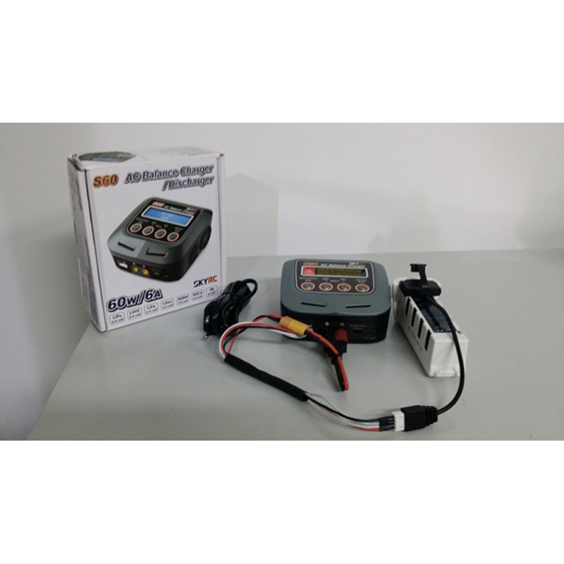 Hubsan Zino H117S Ricambi, Parts, SKYRC S60 CON CAVO PER BATTERIA ZINO Hubsan Zino H117S Ricambi, Parts, SKYRC S60 CON CAVO PER BATTERIA ZINO