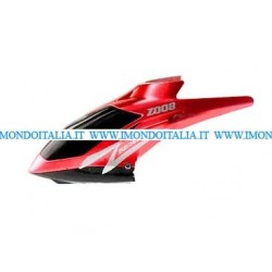 ZR Z008 Canopy (Red),  Rc Helicopter, Elicottero Rc,  Ricambi