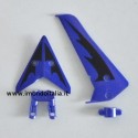 Syma  S107 / S107G  - S107G-03B Tail Decoration " Decorazione di coda di Ricambio " Blu